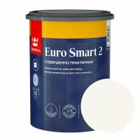 Краска интерьерная Tikkurila Euro Smart 2 RAL 9016 (Транспортный белый - Traffic white) 0,9 л