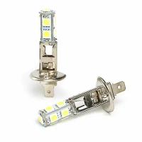 Светодиод Н1 12V 9 SMD P14,5s WHITE 5000K, H1, 1 шт (ПТФ, ДХО)