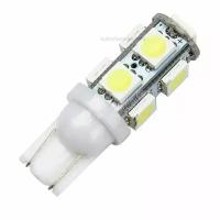 MAYAK 12T10W10SMD5630 Лампа светодиодная 12V T10 10W W2,1x9,5d Маяк Ультра 180° WHITE 1 шт. картон 12T10-W10SMD5630