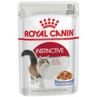 Влажный корм для кошек Royal Canin Instinctive, 10 шт. х 85 г (кусочки в желе)