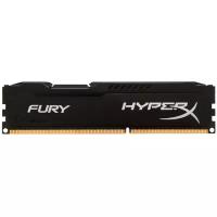 Модуль оперативной памяти HyperX Fury DDR3 8GB 1600 МГц, Black (HX316C10FB/8)