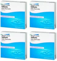 Контактные линзы Bausch & Lomb SofLens Daily Disposable, 90 шт., R 8,6, D -8,5, 4 уп