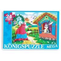 Konigspuzzle Заюшкина избушка-1 (ПК24-5878), 24 дет