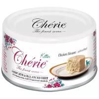 Pettric Консервированный корм для котят Cherie Complete Balanced Diet мусс из куриного мяса, 80 г