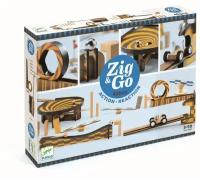 Деревянный конструктор Djeco Zig&Go, 45 деталей 05643