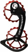 Лапка CERAMICSPEED OSPW alloy Shimano 10+11s Red