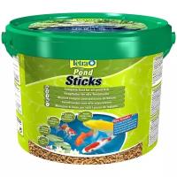 Корм Tetra Pond Sticks 10 л, палочки для всех видов прудовых рыб