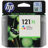 Картридж HP CC644HE № 121XL color для HP DJ D2563, D2663, D5563, F2483, F4283, F4583, Photosmart C4683 (ресурс 440 страниц)