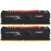 Оперативная память HyperX Fury RGB 16 ГБ (8 ГБ x 2 шт.) DDR4 3000 МГц DIMM CL15 HX430C15FB3AK2/16