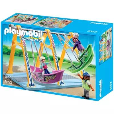 Набор с элементами конструктора Playmobil Summer Fun 5553 Качели-лодочки