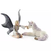 Игровой набор Schleich Эльфийка Линдариель и жеребенок единорога 70424