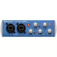 PreSonus AudioBox USB 96 Black аудио/MIDI интерфейс 2х2 для РС или МАС 24бит/96кГц, ПО Studio One Artist