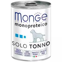 Влажный корм для собак Monge Monoprotein, беззерновой, тунец