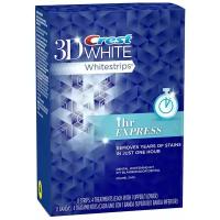 Crest отбеливающие полоски 3D White 1-Hour Express