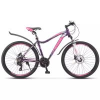 Горный (MTB) велосипед STELS Miss 7500 D 27.5 V010 (2020) темно-пурпурный 16" (требует финальной сборки)