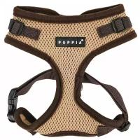 Шлейка для собак Puppia "RITEFIT HARNESS", бежевая, XL (Южная Корея0