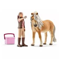 Игровой набор Schleich Конюх и исландский пони 41431