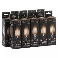 Светодиодная лампа Gauss LED Filament Candle E14 5W 2700К (упаковка 10 шт)