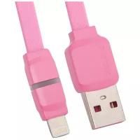 USB кабель REMAX Breathe Series Cable RC-029i для Apple 8 pin розовый