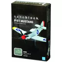 Конструктор Nanoblock Deluxe Edition NBM-005 P-51 Мустанг