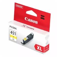 Картридж Canon CLI-451XLY желтый (6475b001)