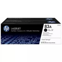 Комплект картриджей HP CF283AF, 1500 стр, черный