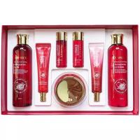 Набор антивозрастных средств с экстрактом граната Deoproce Whitening & Anti-Wrinkle Pomegranate 4 Set