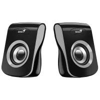 Колонки Genius SP-Q180, 2.0, 2 x 3W RMS, USB-power, Iron Grey