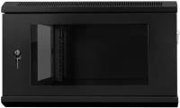 Телекоммуникационный шкаф настенный 19 дюймов 15U 600х600 черный: 19box-15U 60/60GB