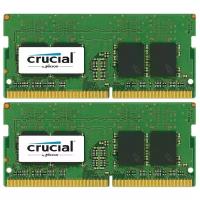 Оперативная память Crucial 32 ГБ (16 ГБ x 2 шт.) DDR4 2400 МГц SODIMM CL17