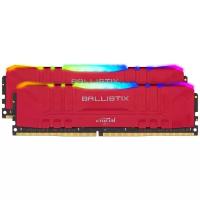 Оперативная память Crucial Ballistix RGB 32 ГБ (16 ГБ x 2 шт.) DDR4 3000 МГц DIMM CL15 BL2K16G30C15U4RL