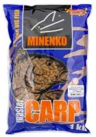 MINENKO Пеллетс MINENKO Master Carp, Кукуруза, 5 мм, 1 кг