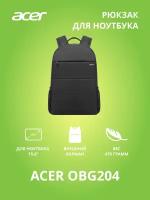 Рюкзак для ноутбука Acer OBG204 черный (ZL. BAGEE.004)