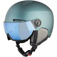 Шлем с визором ALPINA Arber Visor Q Lite Petrol-Green Matt (см:54-58)