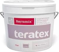 Декоративное покрытие Bayramix Teratex, белая, 15 кг