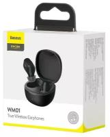 Наушники Baseus Encok True WM01 Black NGTW240001