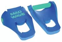 Акваманжеты MAD WAVE AQUACOMBAT, One size, Blue