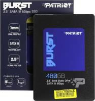 Твердотельный накопитель Patriot Memory Burst 480 ГБ SATA PBU480GS25SSDR