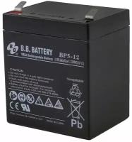 Аккумулятор 12В 5Ач (BP 5-12) | код.00-00011430 | B.B.Battery (6шт.в упак.)