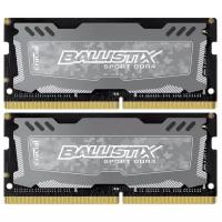 Оперативная память Crucial 16 ГБ (8 ГБ x 2 шт.) DDR4 2400 МГц SODIMM CL16