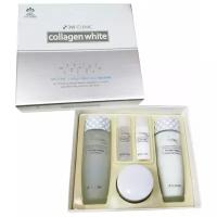 Набор для сияния кожи с коллагеном 3W Clinic Collagen Whitening Skin Care Items 3 Set 150млх2+60мл