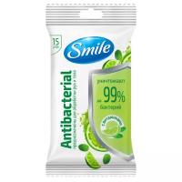 Smile Влажные салфетки Antibacterial с витаминами