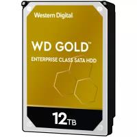 Жесткий диск Western Digital WD Gold Enterprise WD121KRYZ 3.5" 12.0Tb SATA 6 Gbit/s, 256 Mb, 7200 rpm