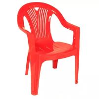 Кресло пластиковое Стандарт Пластик Салют 84 x 66 x 60 см красное