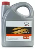Синтетическое моторное масло TOYOTA Premium Fuel Economy 5W-30, 5 л, 5 кг, 1 шт