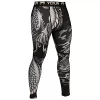 Тайтсы мужские компрессионные VENUM DRAGON'S FLIGHT COMPRESSION TIGHTS - BLACK/SAND