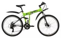 Велосипед 26" Foxx ZING F2 зеленый (2018) (18" - ваш рост 170-180 см)