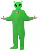 Костюм надувной для детей: Зеленый инопланетянин