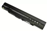 Аккумуляторная батарея для ноутбука Asus A1, PL30, PL80, U30 14.4V 5200mAh A42-UL50 OEM черная