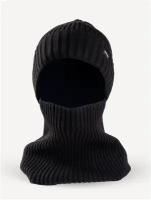 Снуд и шапка комплект/Шапка мужская зимняя/подкладка из флиса/ 54-60 см